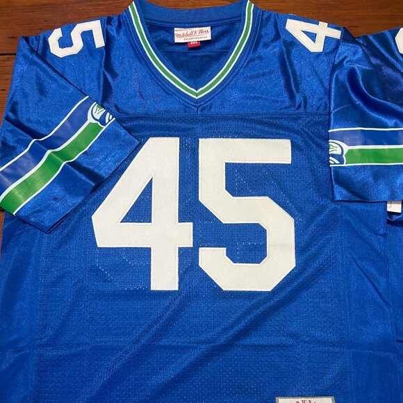 SEATTLE SEAHAWKS KENNY EASLEY Men's JERSEY Sz M,L,XL,2X by Mitchell & Ness NWT - Picture 3 of 5